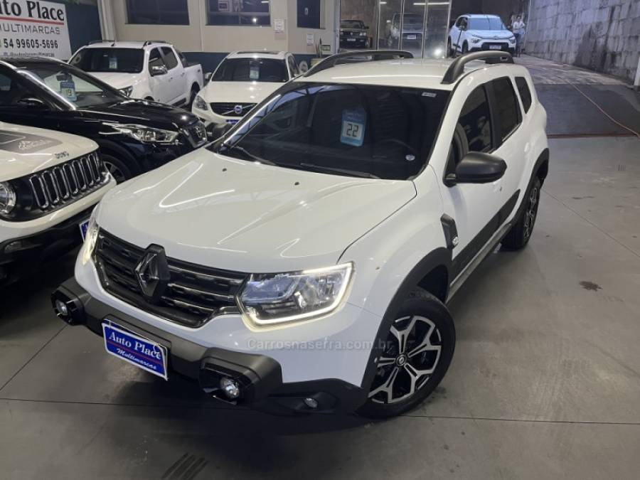 RENAULT - DUSTER - 2021/2022 - Branca - R$ 102.000,00