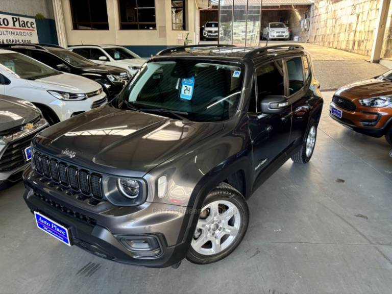 JEEP - RENEGADE - 2023/2024 - Cinza - R$ 111.900,00