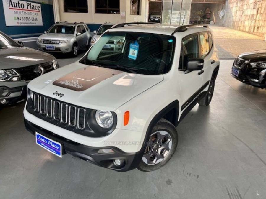 JEEP - RENEGADE - 2015/2016 - Branca - R$ 83.000,00