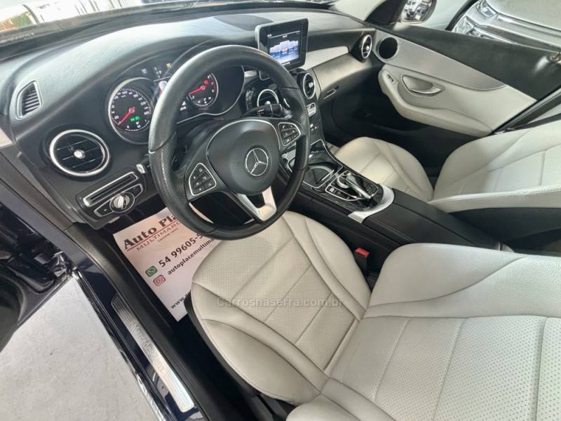 MERCEDES-BENZ - C 180 - 2018/2018 - Azul - R$ 129.900,00