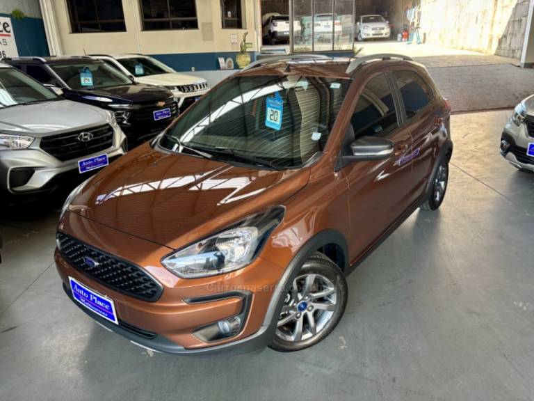 FORD - KA - 2019/2020 - Marrom - Sob Consulta